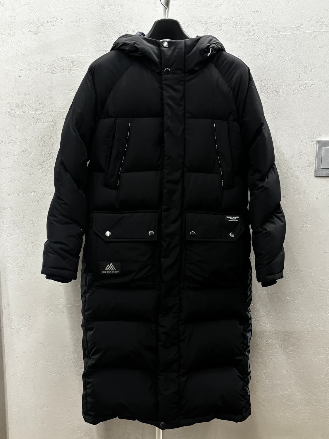 그래고리 블랙 롱패딩 M 상품이미지2