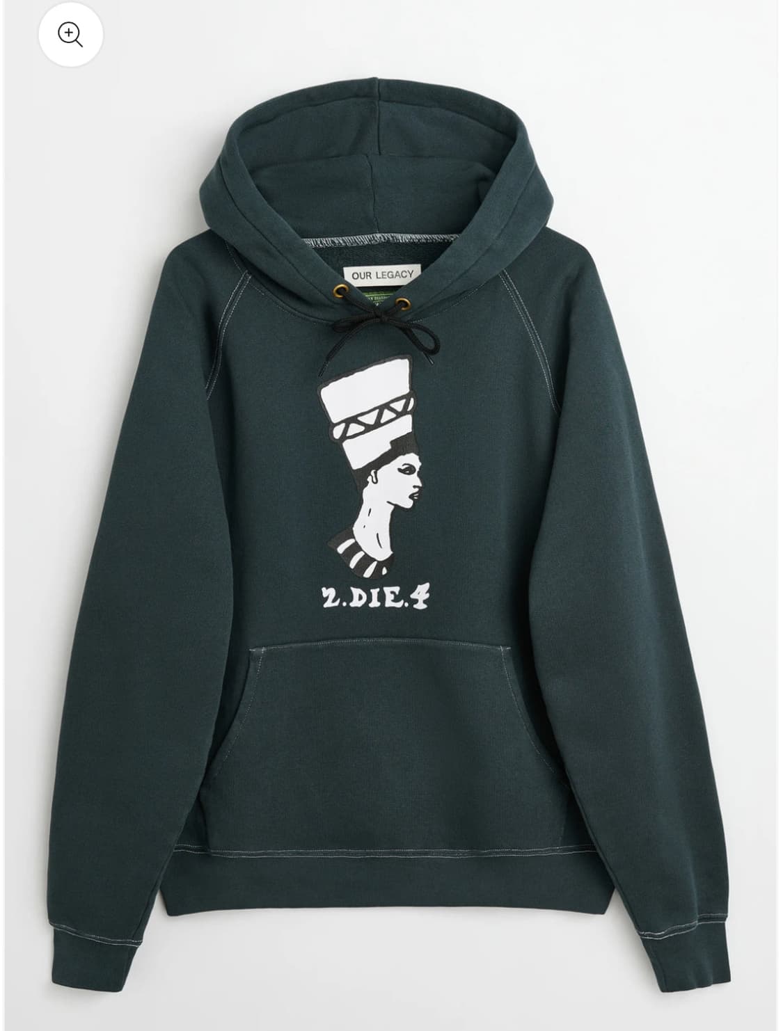 데님티어스 아워레가시 투팍 워크샵 후디 size M 상품이미지1