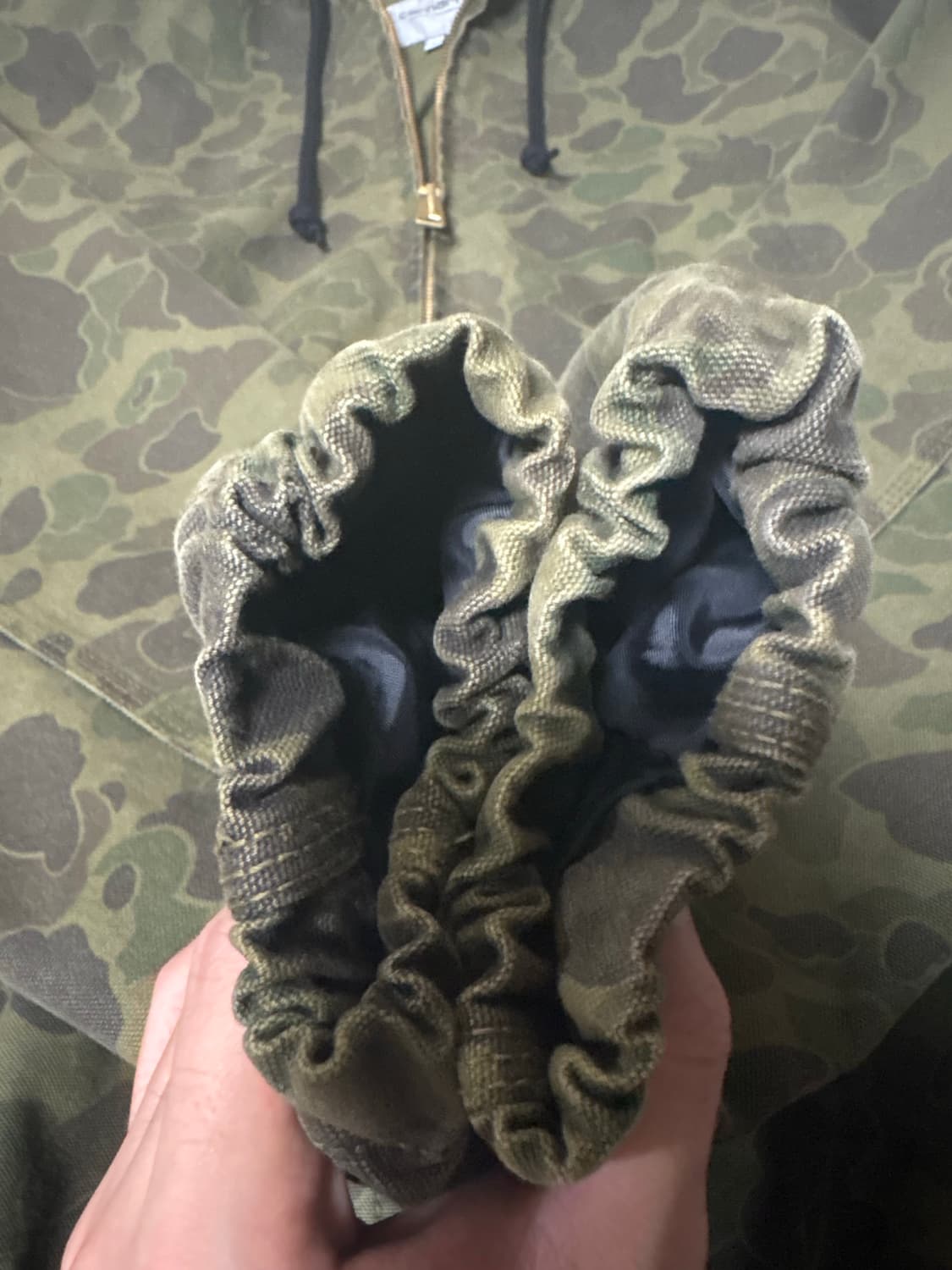 칼하트 WIP 칼하트윕 덕 액티브 자켓 카모 덕 그린 L 상품이미지4