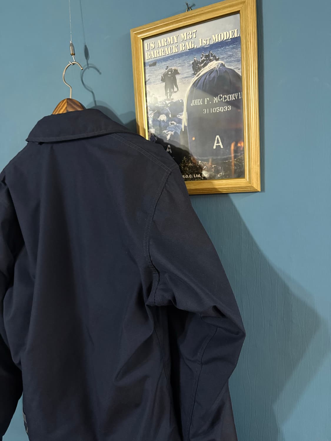 90's U.S Navy A-2 Deck Jacket. 상품이미지8