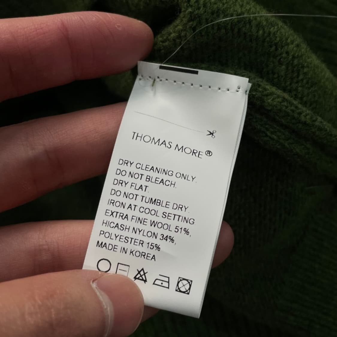 100 토마스모어 니트 새상품  상품이미지5