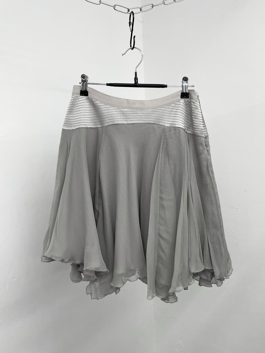 페어리 실크 프릴 스커트 상품이미지1