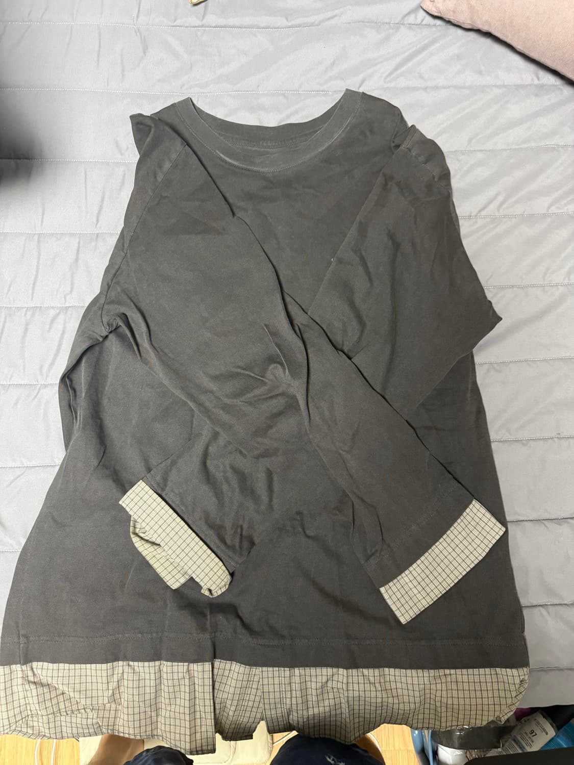 애프터프레이 락스타 레이러드 롱슬리브 상품이미지3