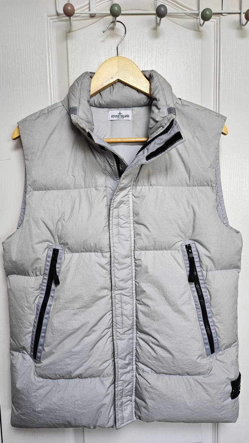 크링크랩스 다운 베스트 라이트그레이 상품이미지5