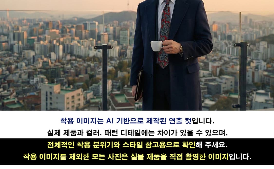 카를로 콜롬보 실크 레드 페이즐리 넥타이 10cm A+등급 K1713
 상품이미지3