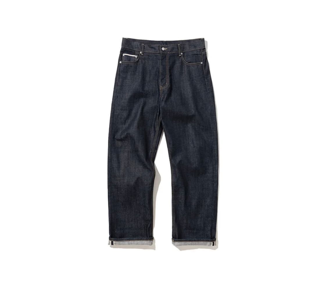 유니폼 브릿지 셀비지 데님 청바지 인디고 M 상품이미지1