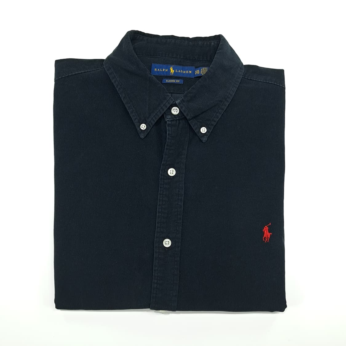 CN954 2XL 폴로 랄프로렌 블랙그린 핀코듀로이 긴팔 셔츠 남방 상품이미지8