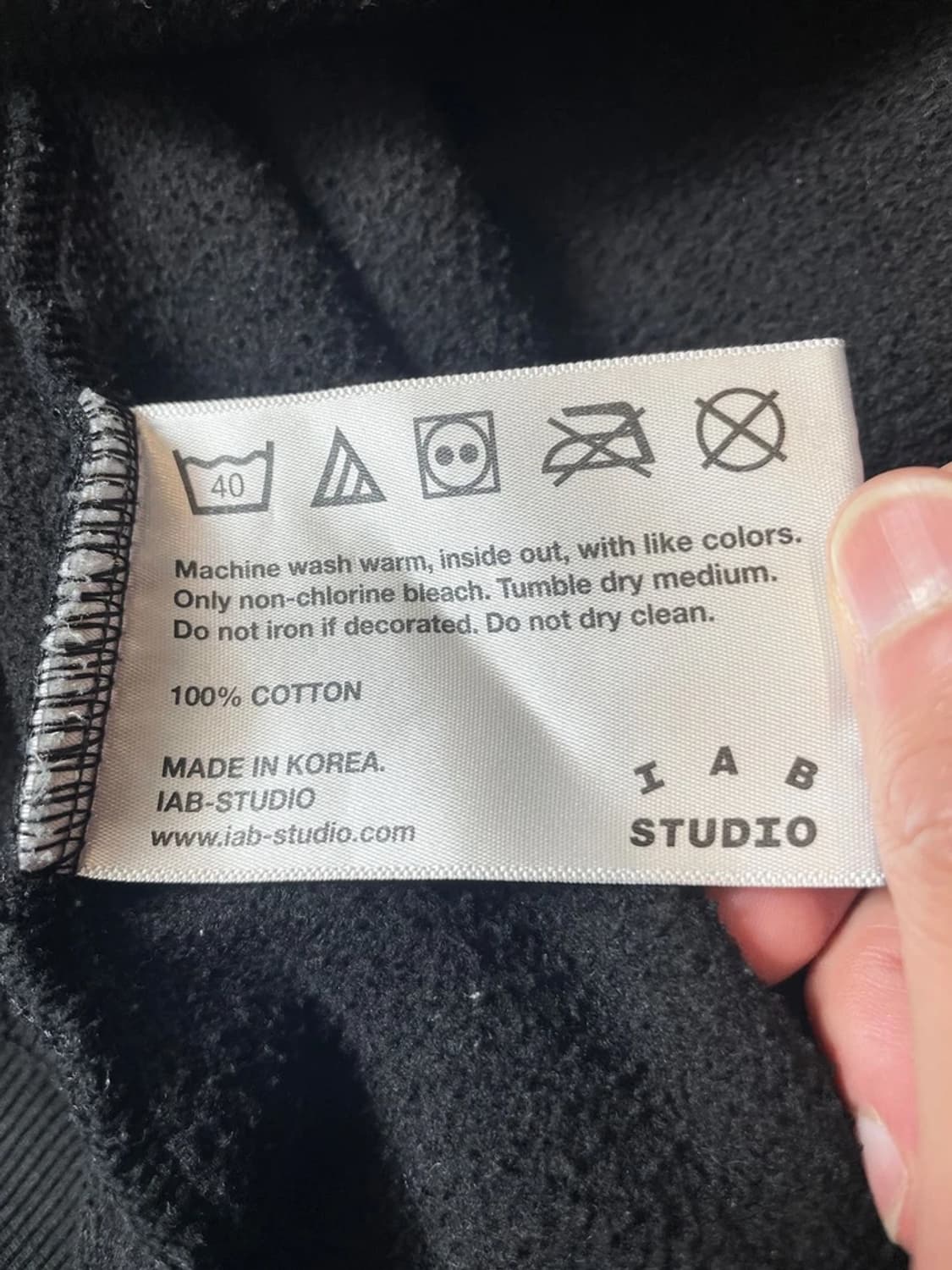 아이앱스튜디오 시그니처 스웻 크루넥 맨투맨 PN9446 상품이미지7