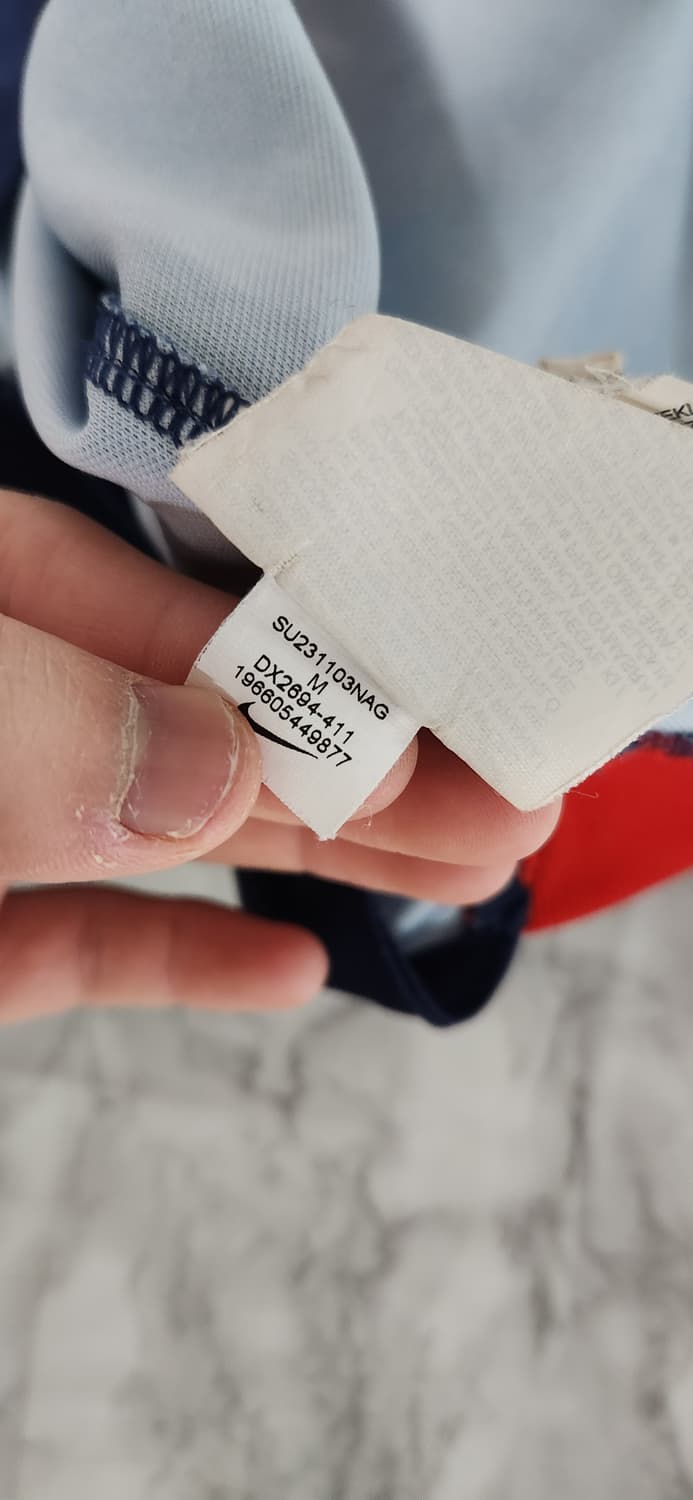 나이키 파리생제르망 홈 23-24 유니폼 반팔 노마킹 상품이미지5