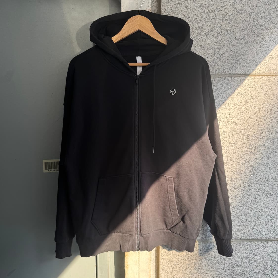 배럴 로고 라인 후드집업 상품이미지2