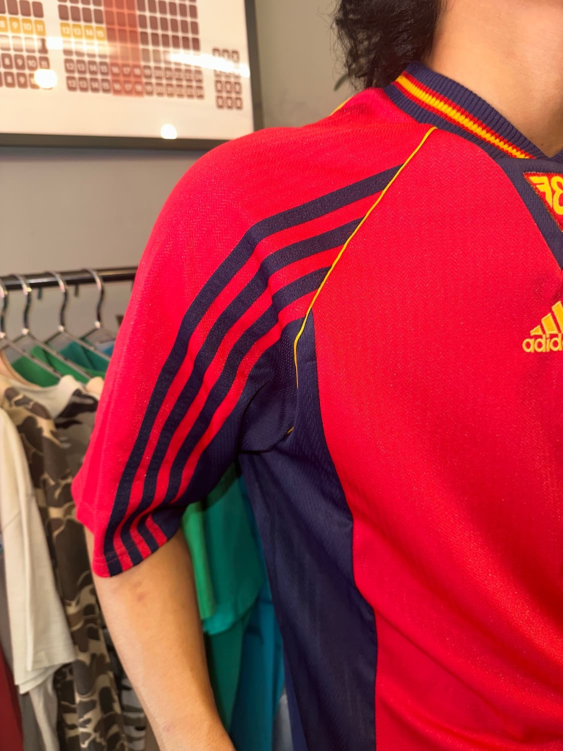 98-99’s Adidas Spain Home Uniform Jersey 상품이미지6