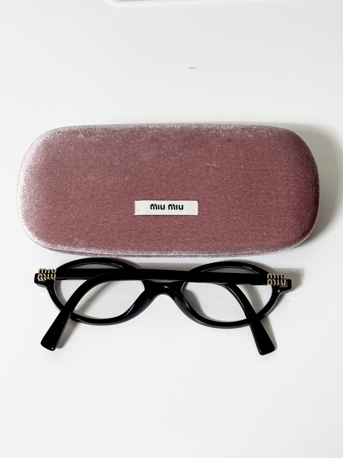 미우미우 리가드 안경 블랙 상품이미지3