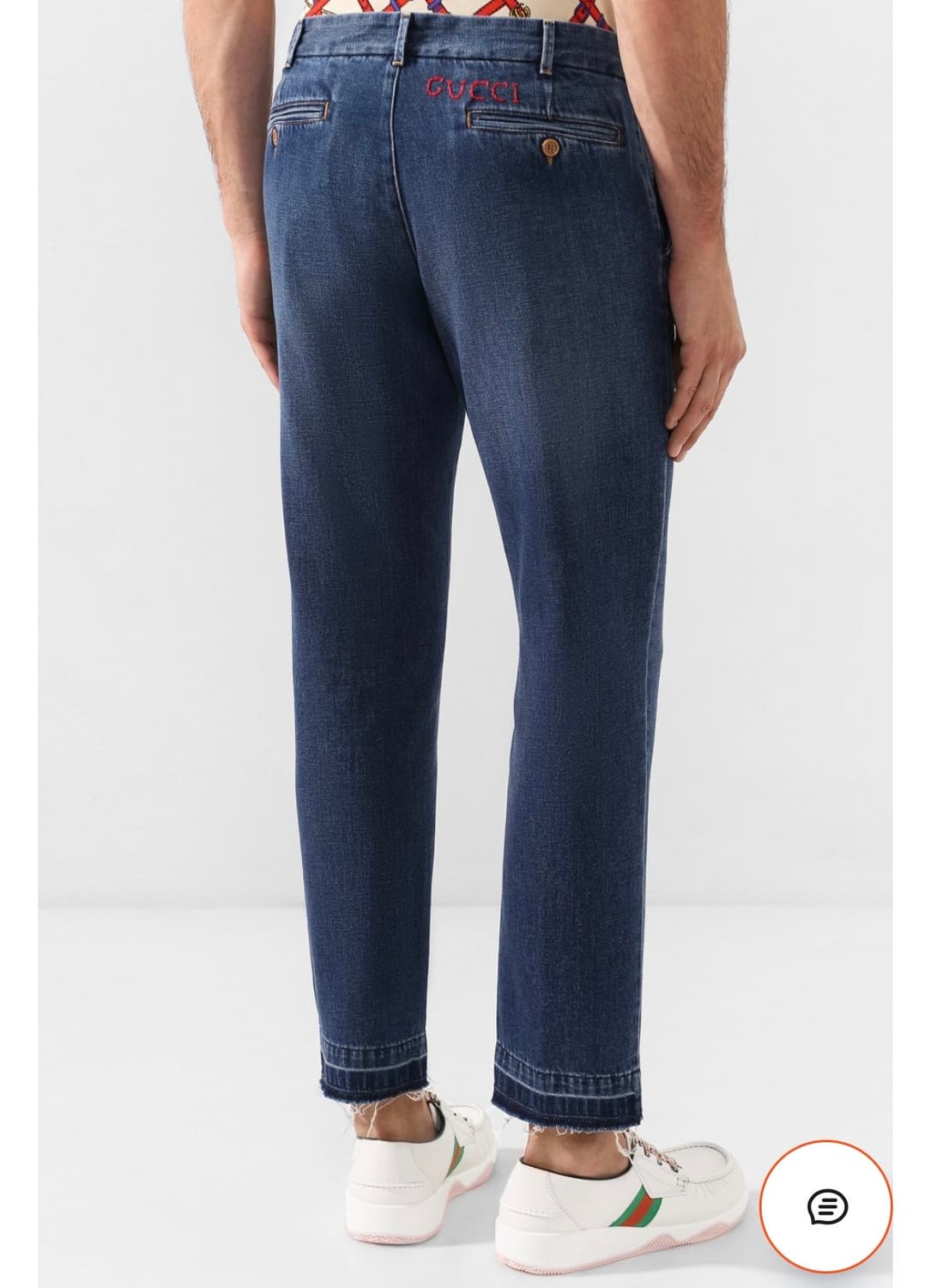 [32] 구찌 자수 데님팬츠 상품이미지2