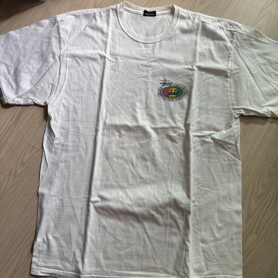 스투시 rasta oval pig dyed 티셔츠 XL 팝니다 상품이미지1