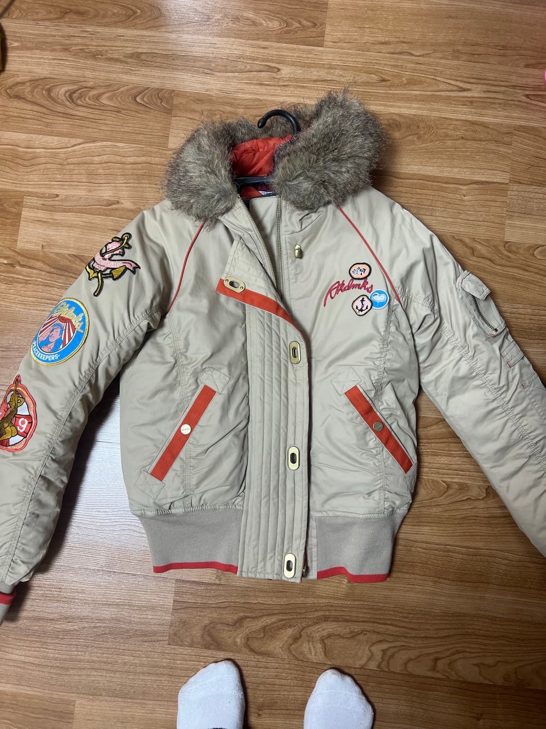 Akdmiks 여성 항공점퍼 상품이미지1