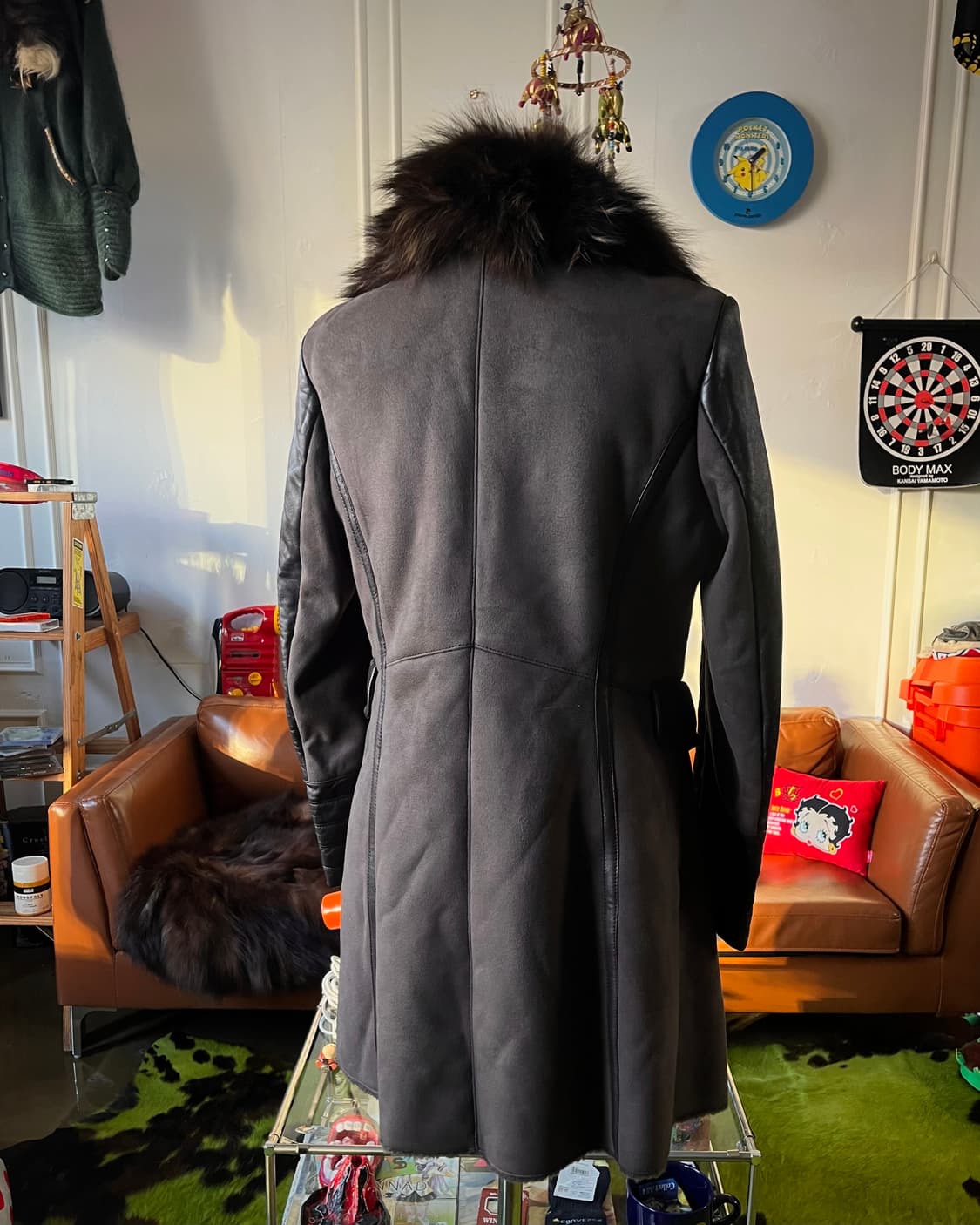 ARDENT MIZ Italian Fox & Lamb V-Kei Coat 상품이미지4