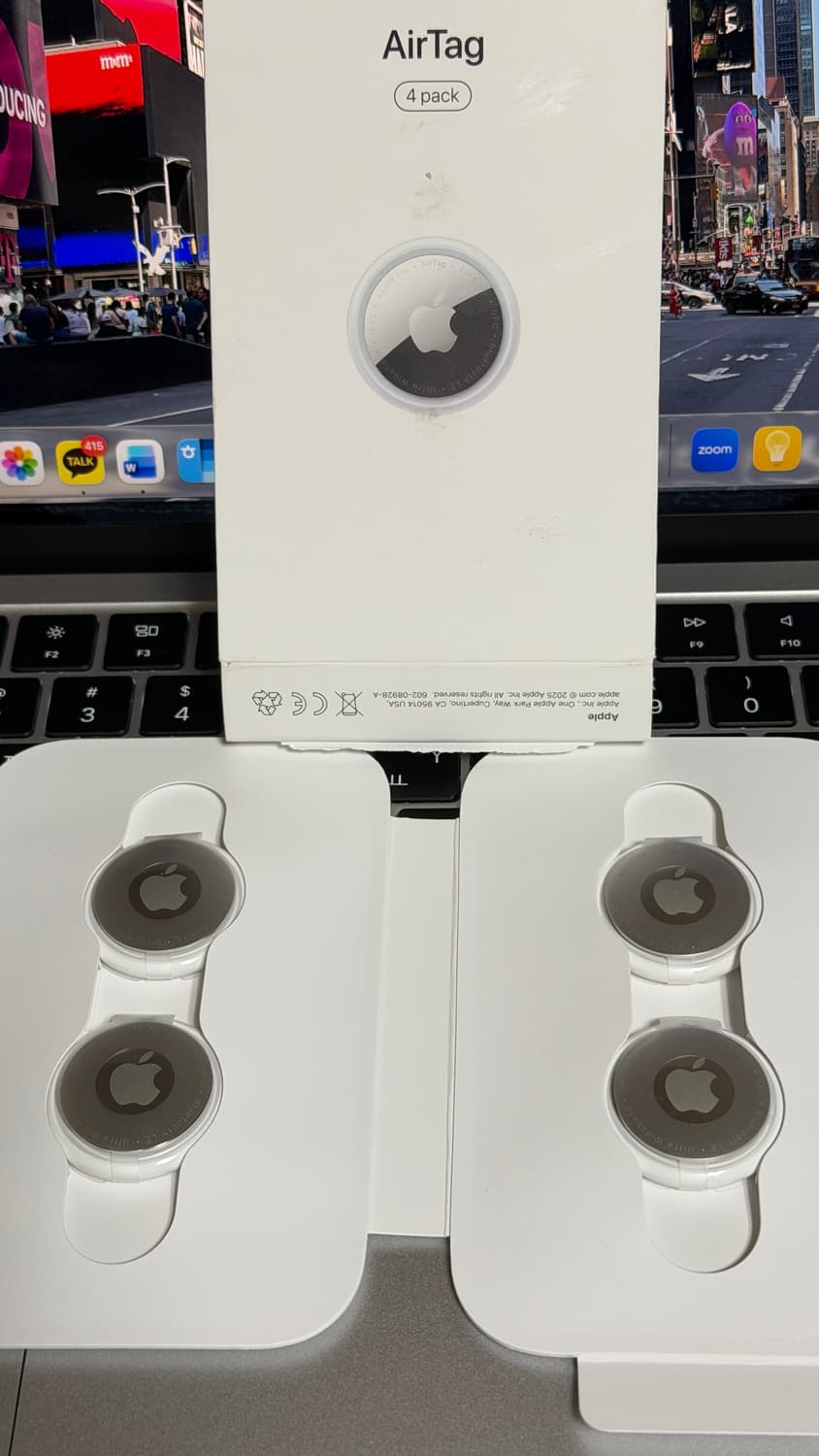 에어태그 1세대 미사용 2개 판매 상품이미지1