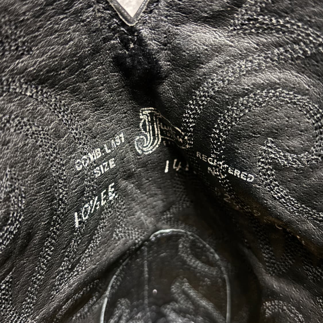 Justin 저스틴 웨스턴 부츠 10.5EE (280~285) 상품이미지9