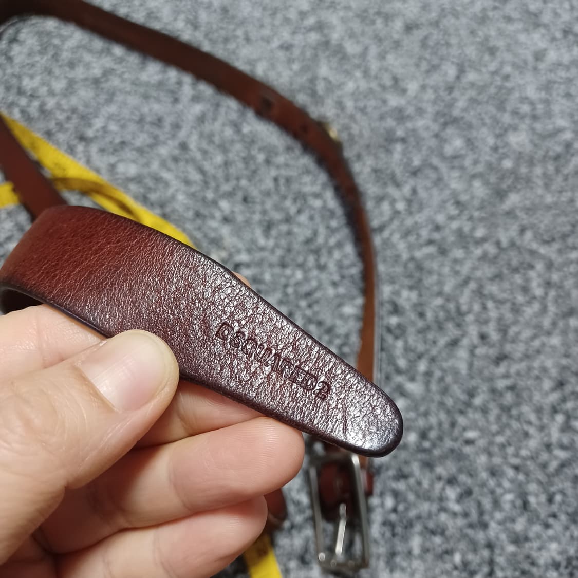 디스퀘어드2 100% 레더 가죽 벨트 상품이미지4