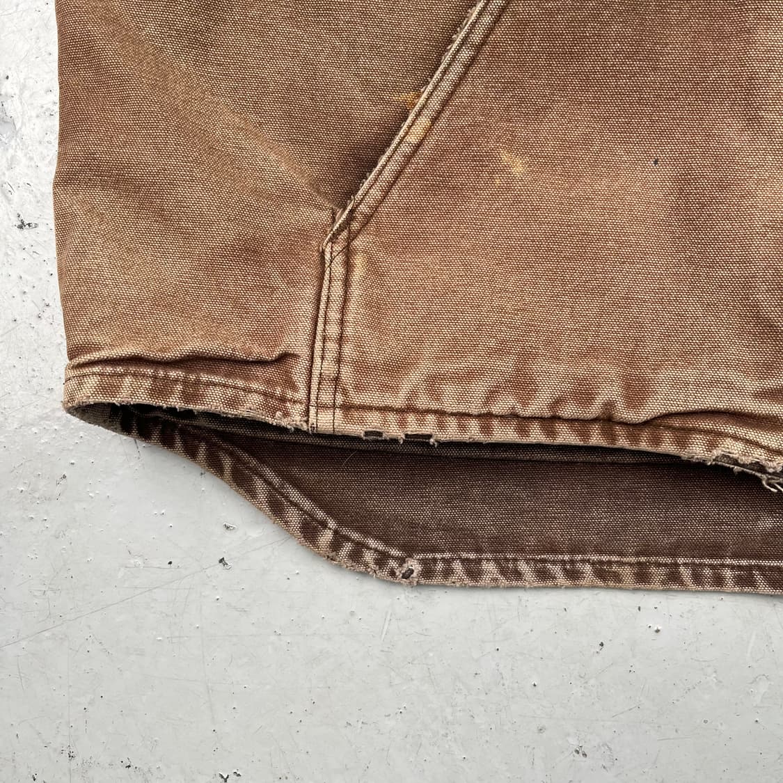 빈티지 칼하트 쉐르파 라인드 베스트 V33DKB 상품이미지10