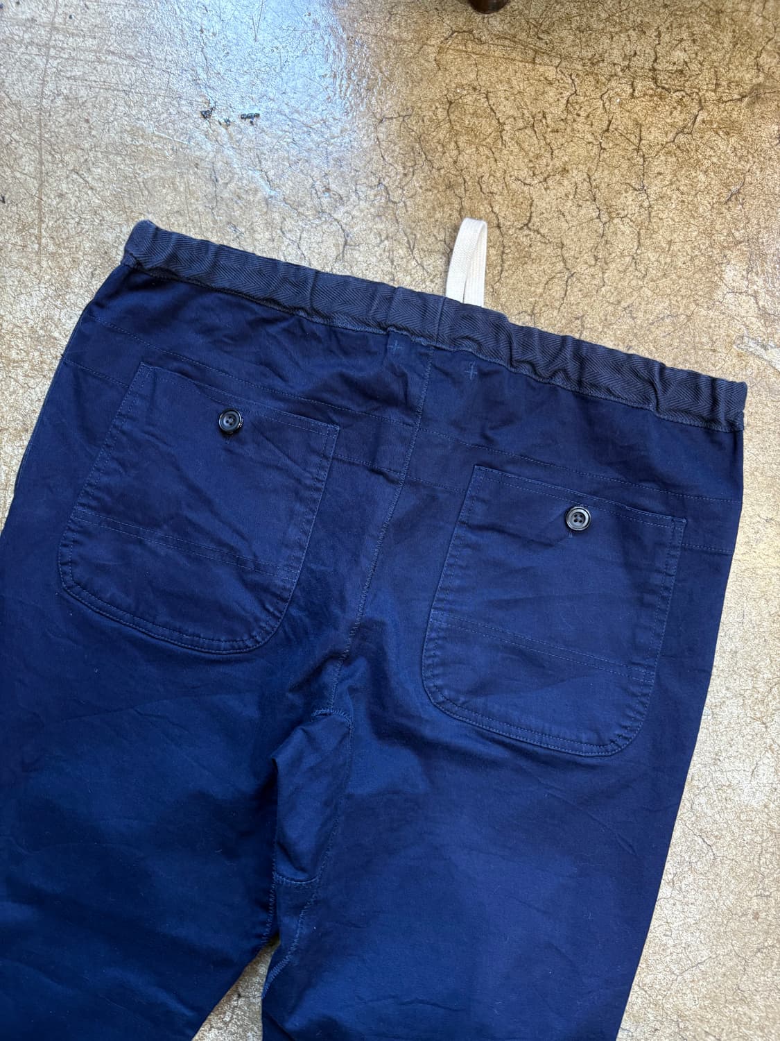 빔즈 플러스 네이비 코튼 조거 팬츠 상품이미지6