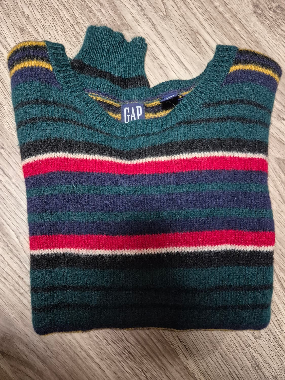 90s old gap 울100 니트 상품이미지4