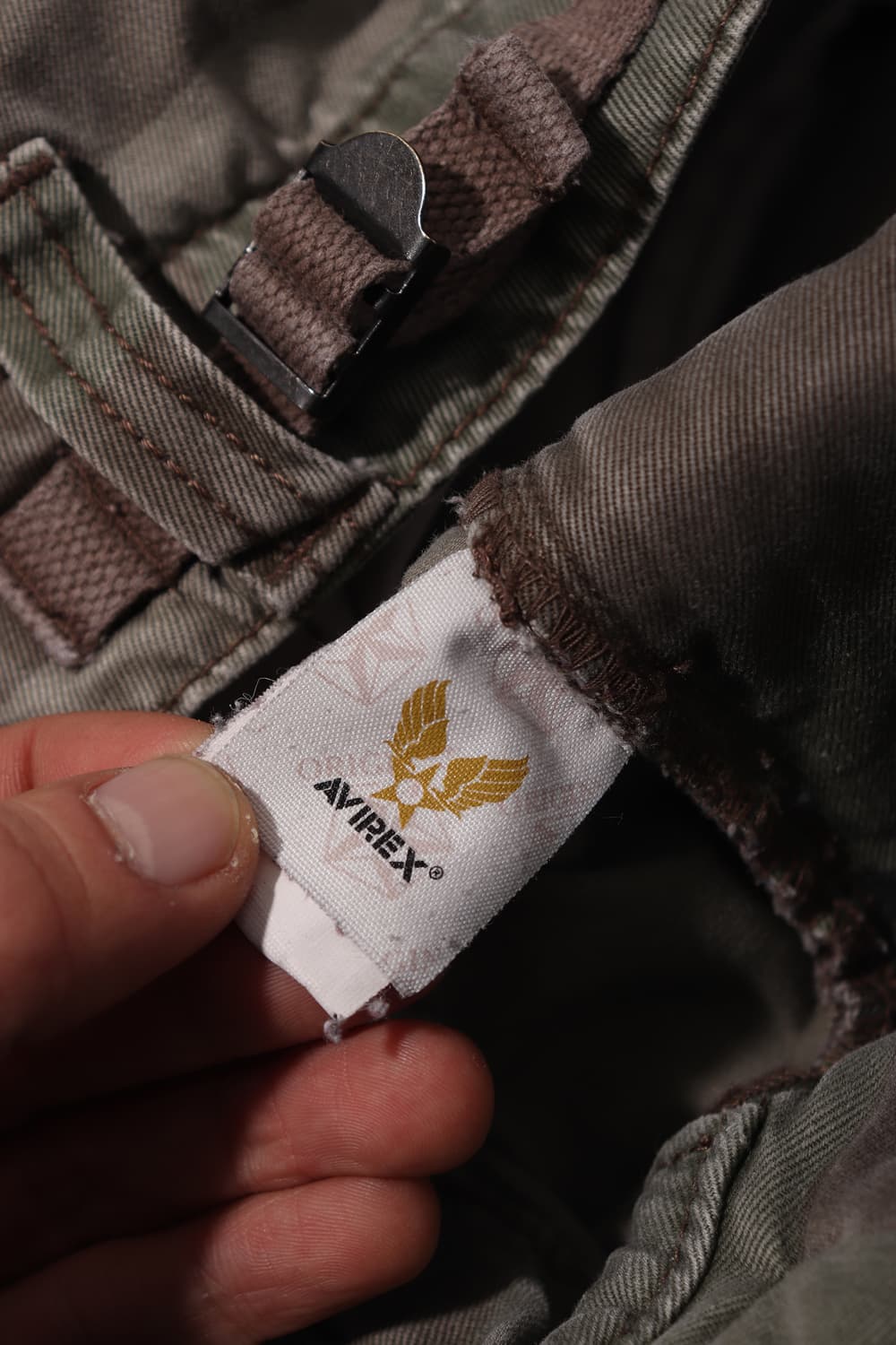 AVIREX 카모 플라쥬 카고 팬츠 women Free 상품이미지6