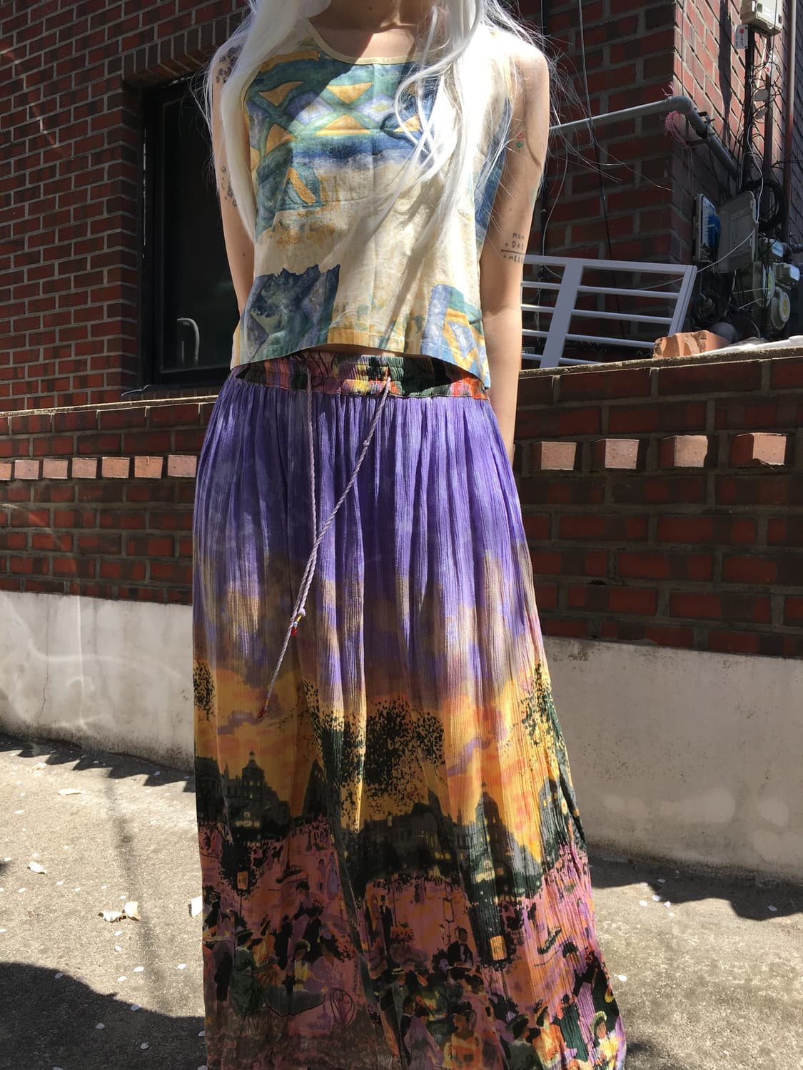 선셋 슬리브리스 상품이미지4