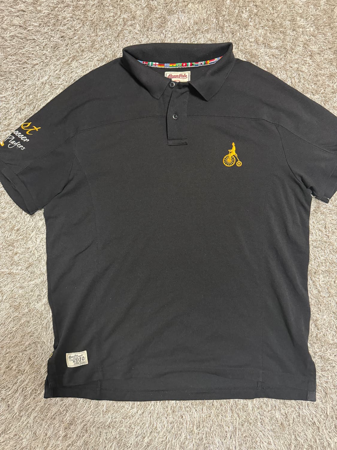 [110] 빈폴 2010 구제 soccer league 슬림 반팔 카라티 상품이미지2