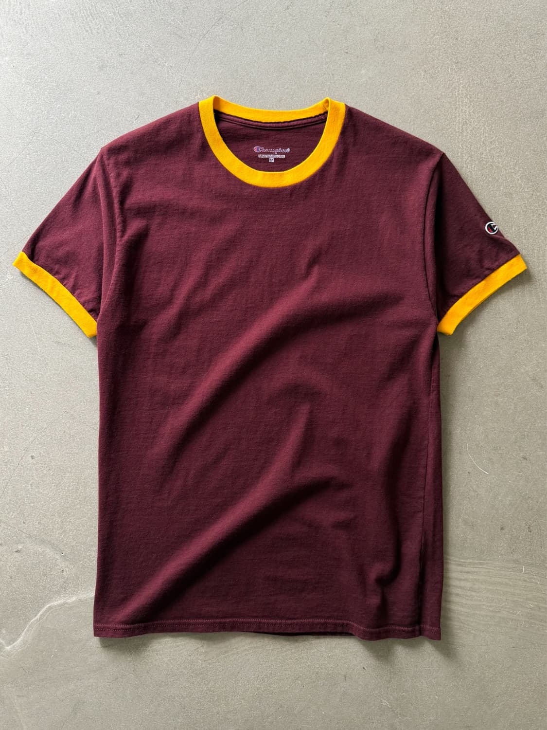 Champion Burgundy Ringer T-Shirt 상품이미지1