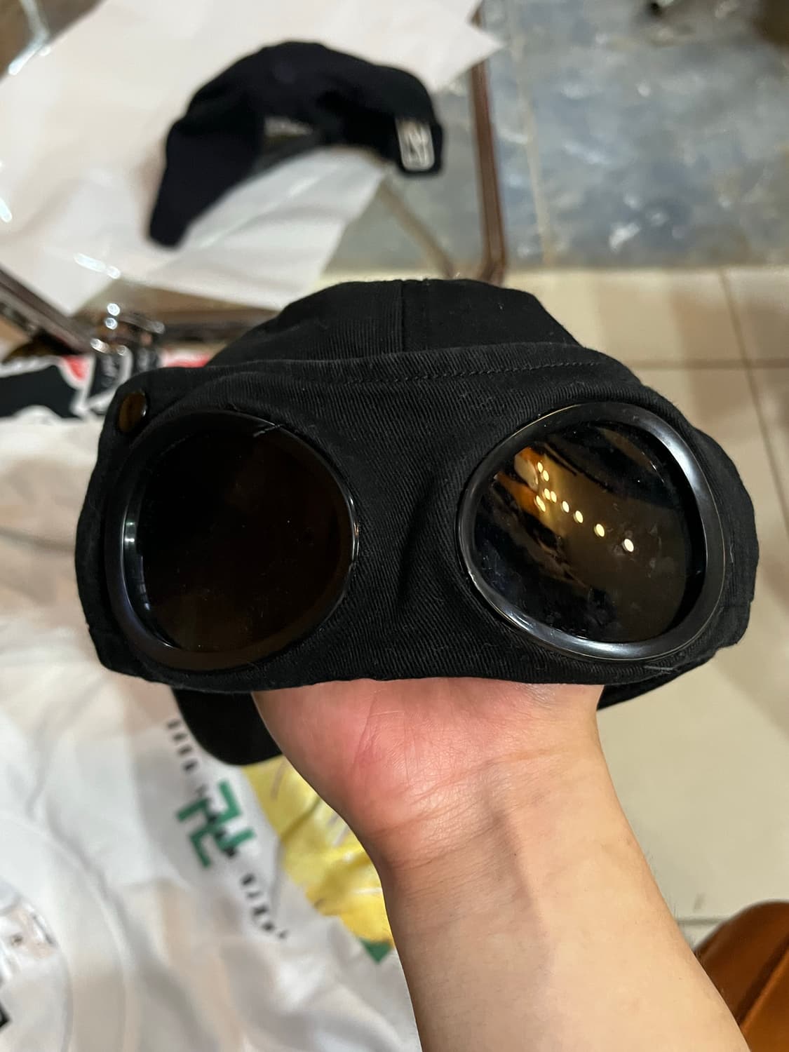 C.P company goggles cap  상품이미지5
