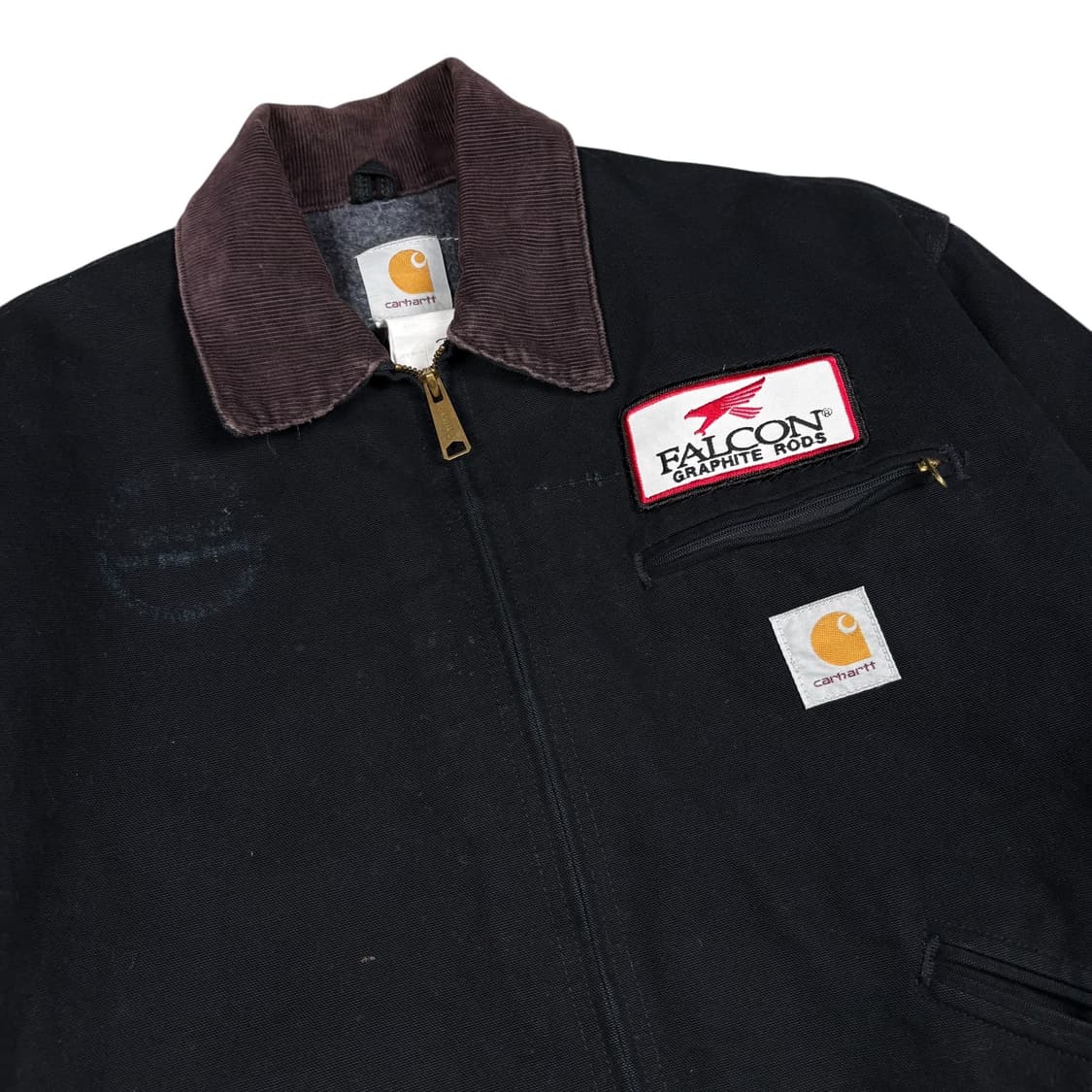 칼하트 블랙컬러 j01 디트로이트 워크 자켓 상품이미지2