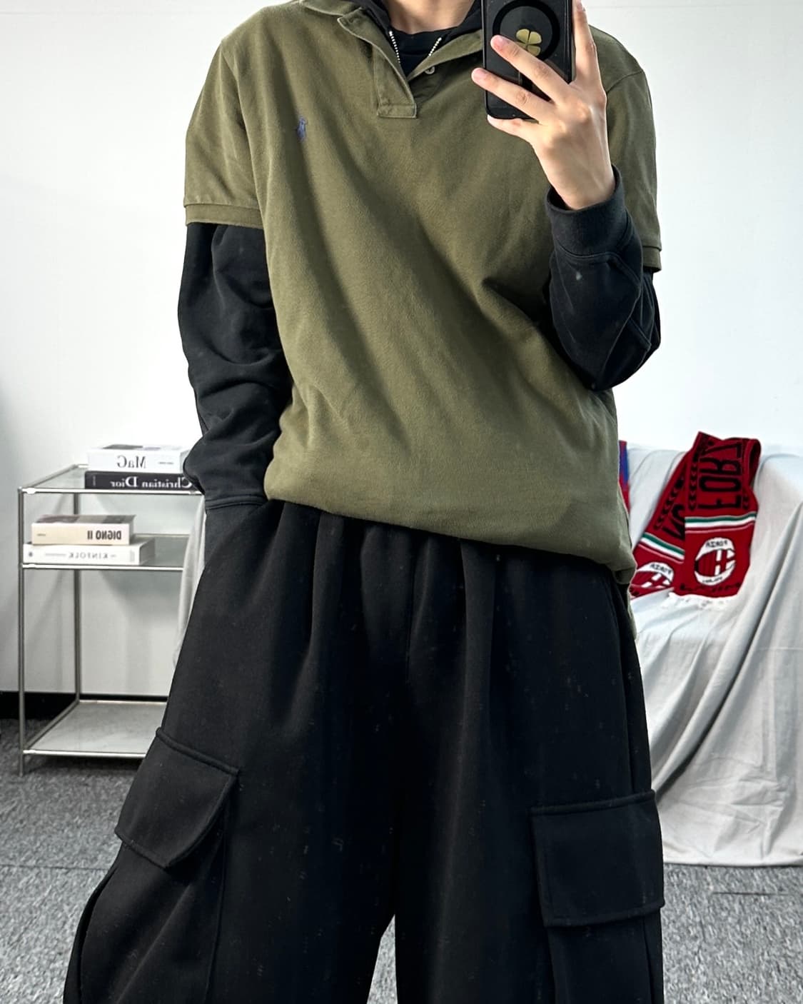 폴로 랄프로렌 카키 신형 pk M 상품이미지3