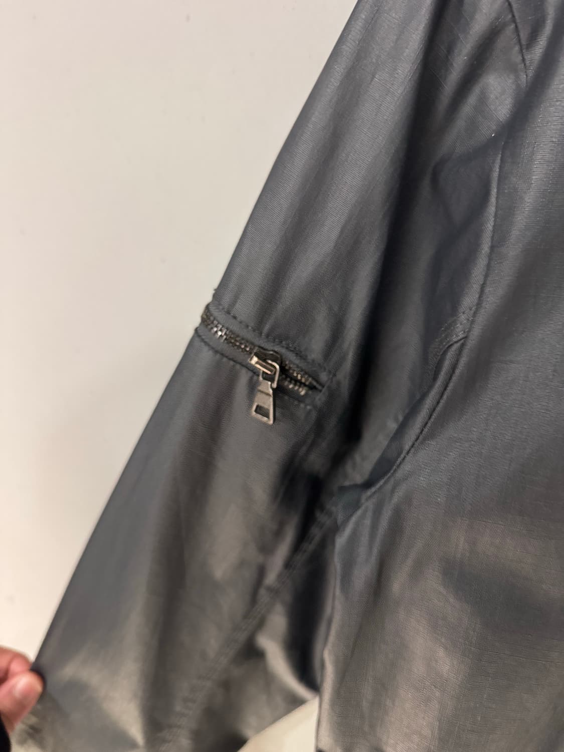 21 Men 지퍼 디테일 코팅 자켓  상품이미지3