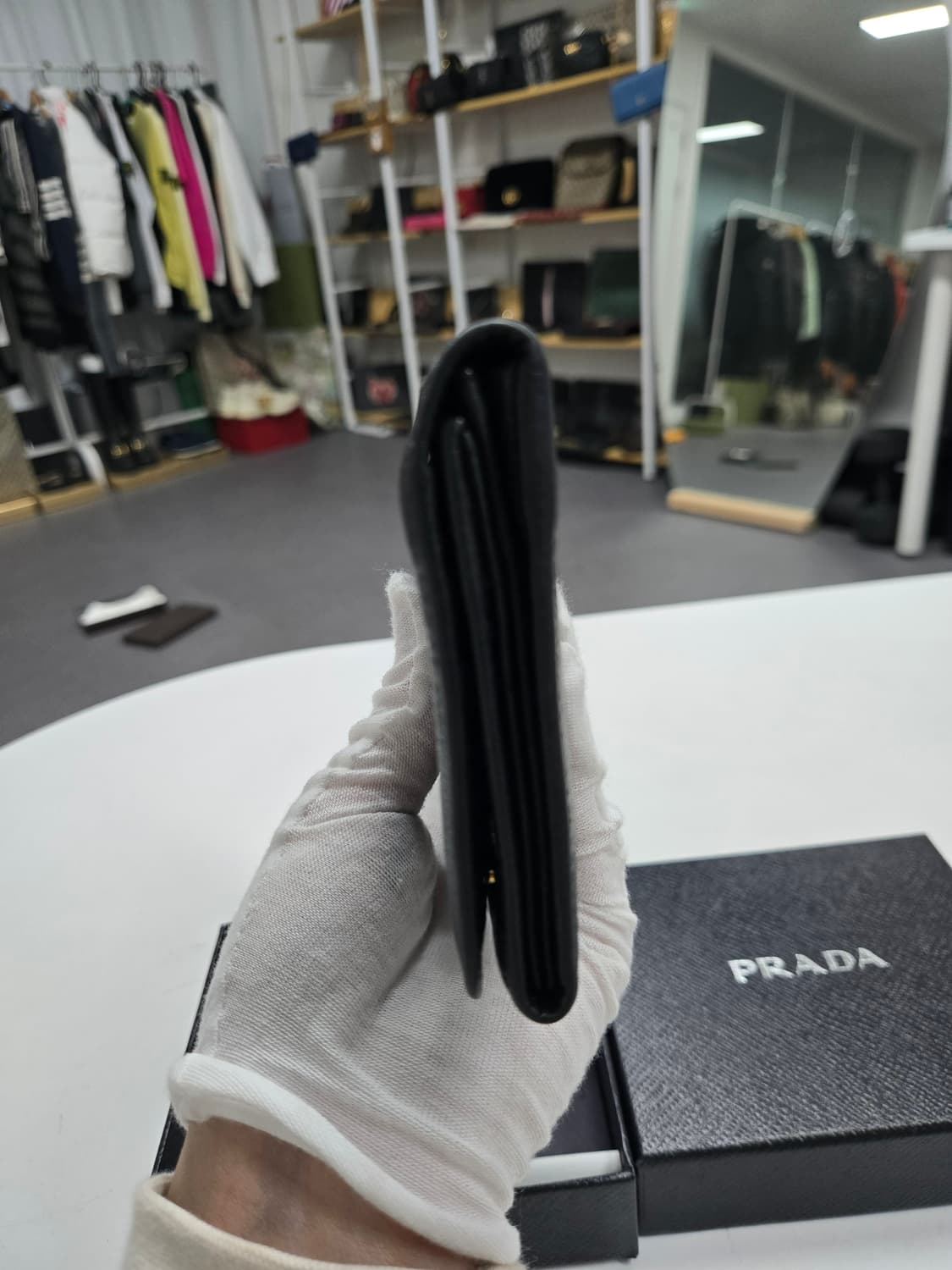 [50%할인] 프라다 사피아노 장지갑 상품이미지3