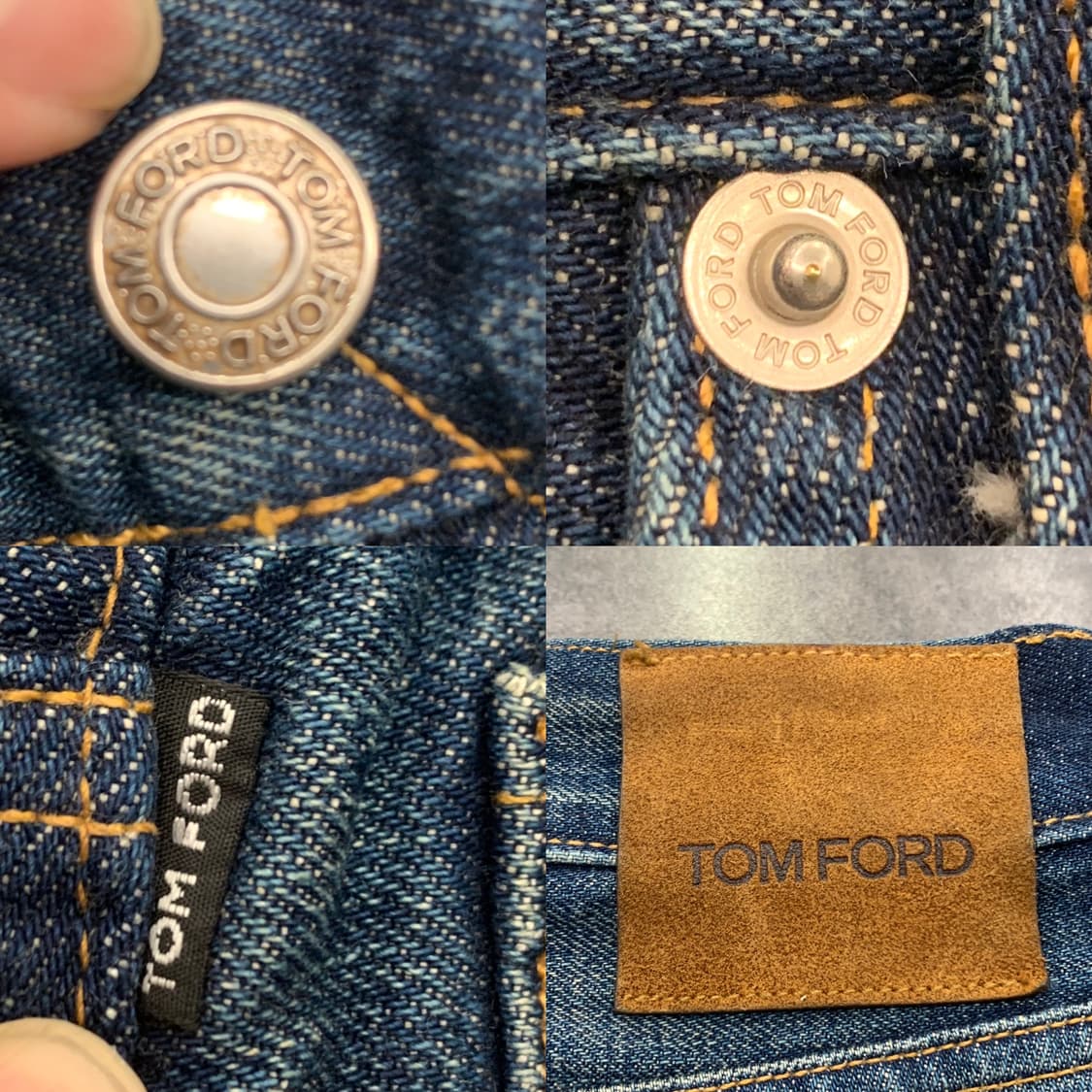 TOM FORD 톰 포드 레귤러 핏-셀비지 데님팬츠 상품이미지6