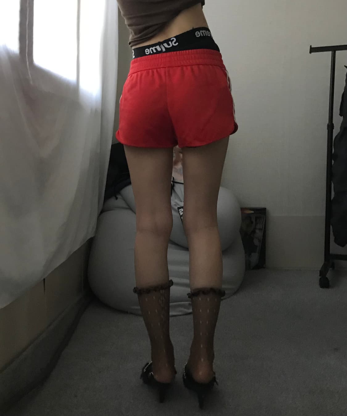 아디다스 레드 쇼츠 상품이미지3
