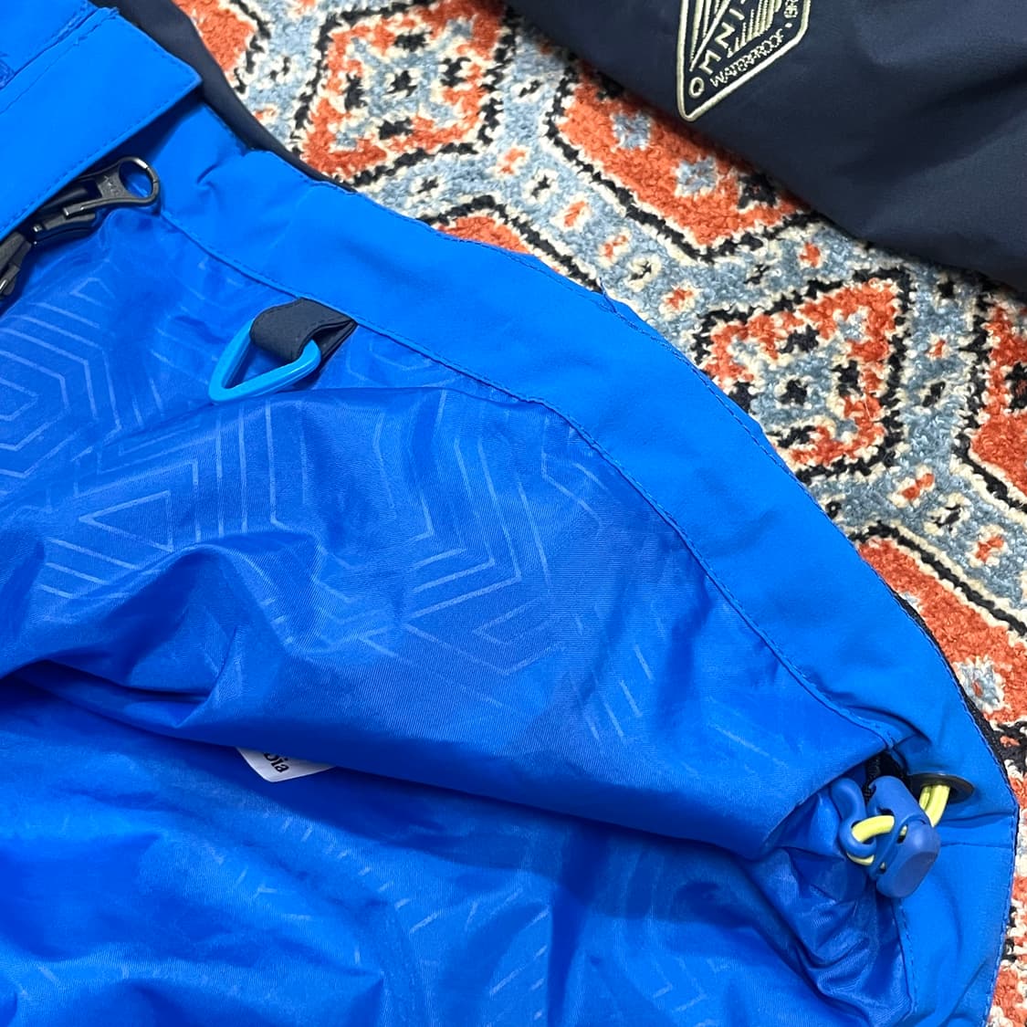 컬럼비아 블루 고어텍스 바람막이 점퍼 남성M 상품이미지9