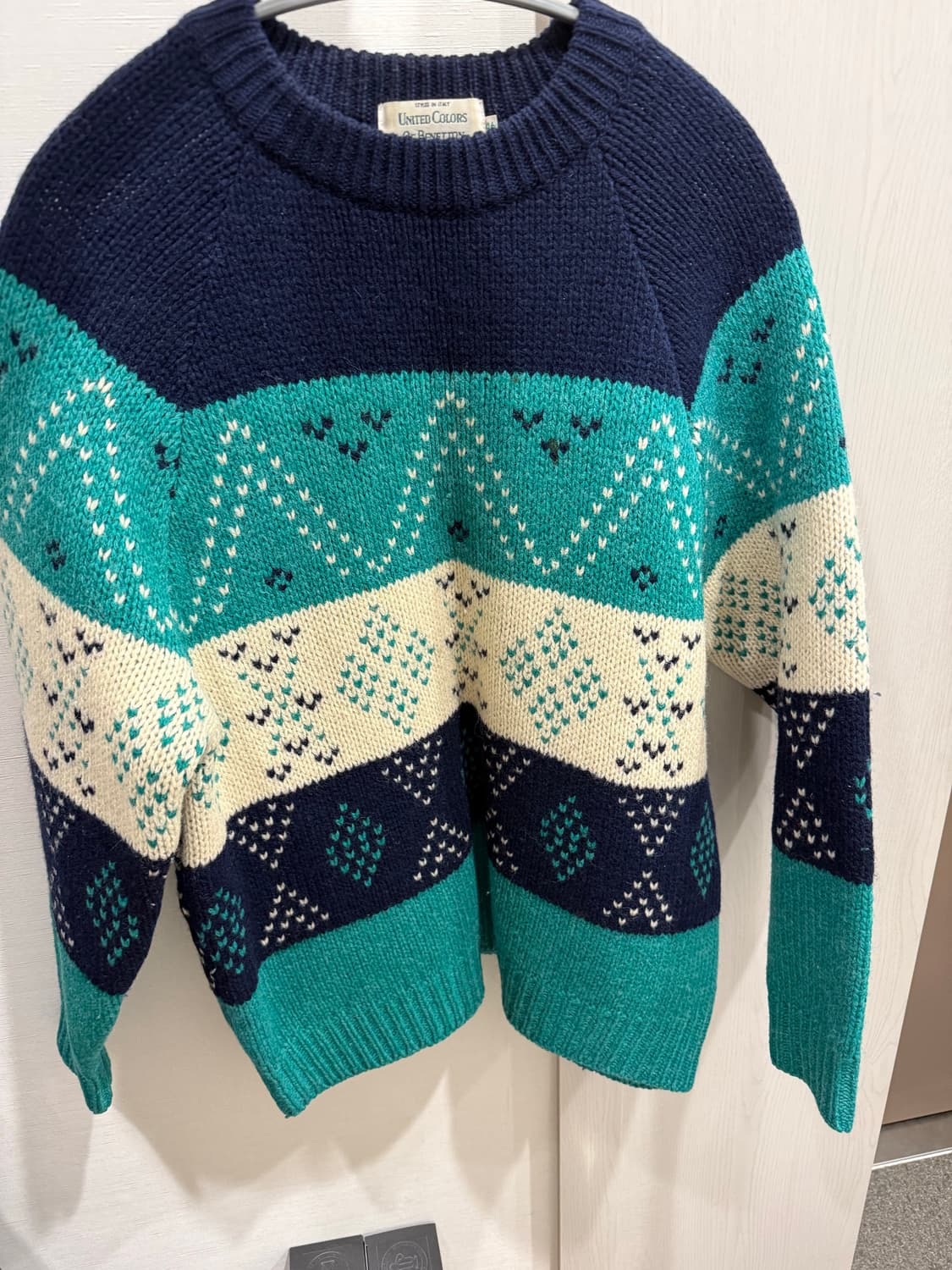 베네통 메이드인이태리 니트 상품이미지1