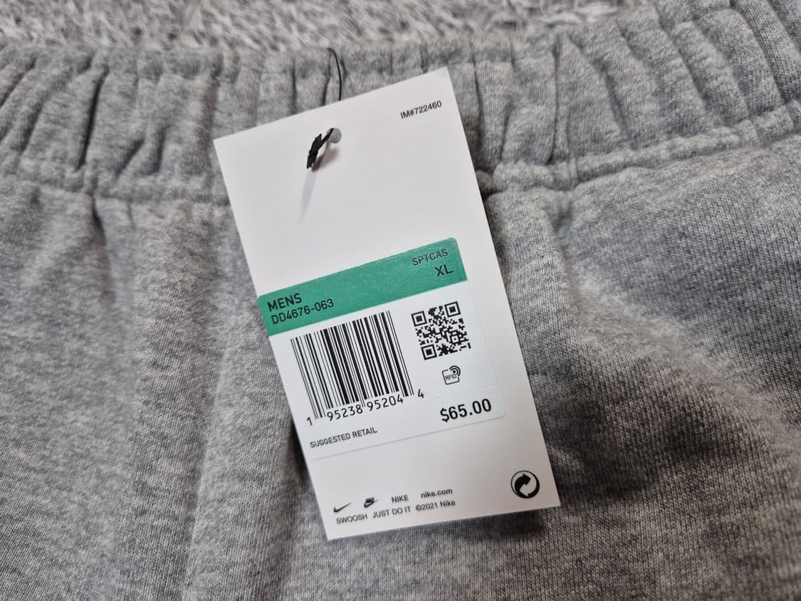 [새상품]나이키 남성 스웨트 조거 팬츠 XL(34) 상품이미지7