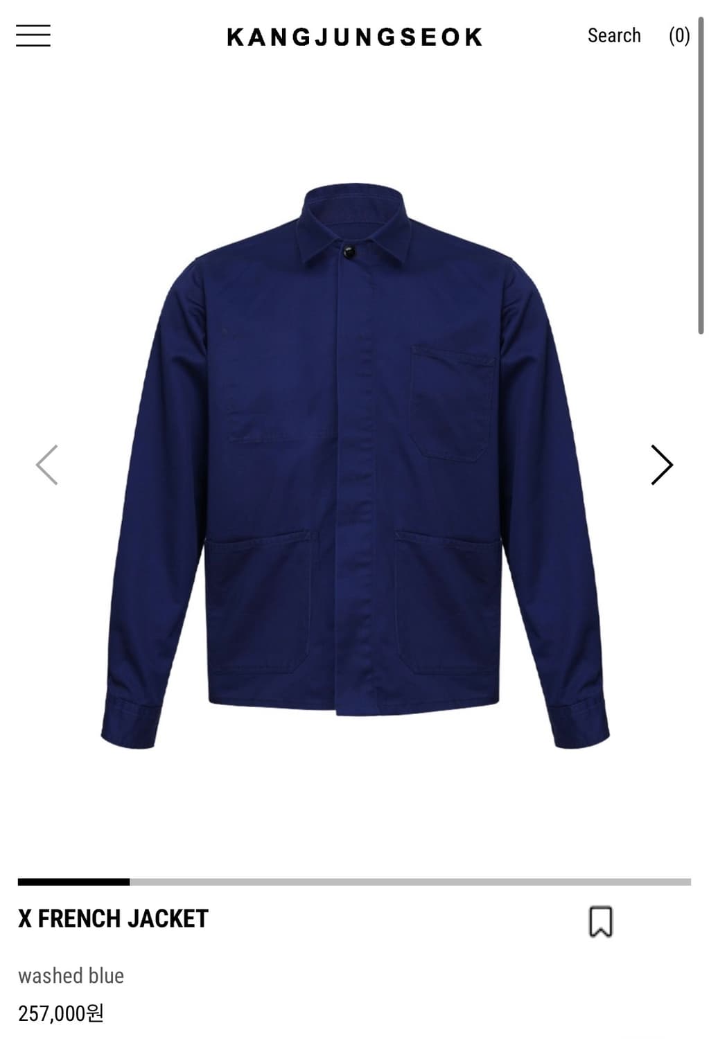 강정석 프렌치 자켓 상품이미지1