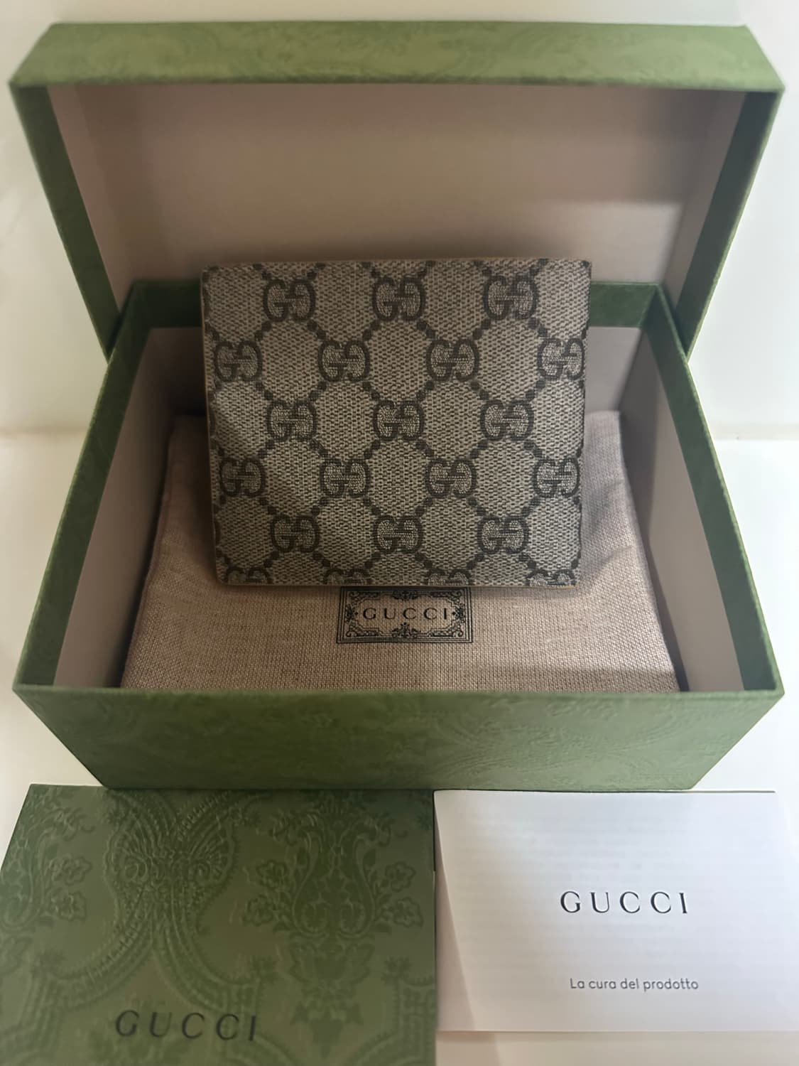 구찌 GG수프림 디테일 반지갑 상품이미지2