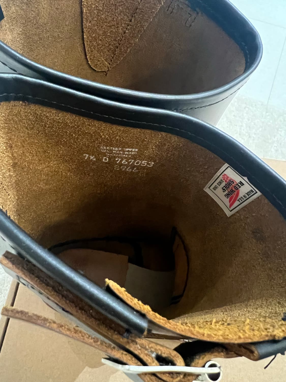 레드윙 2966 엔지니어 부츠 블랙 클론다이크 상품이미지3