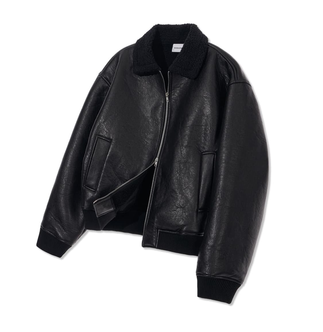 [100]굿라이프웍스 빈티지 무스탕 봄버 자켓 상품이미지3