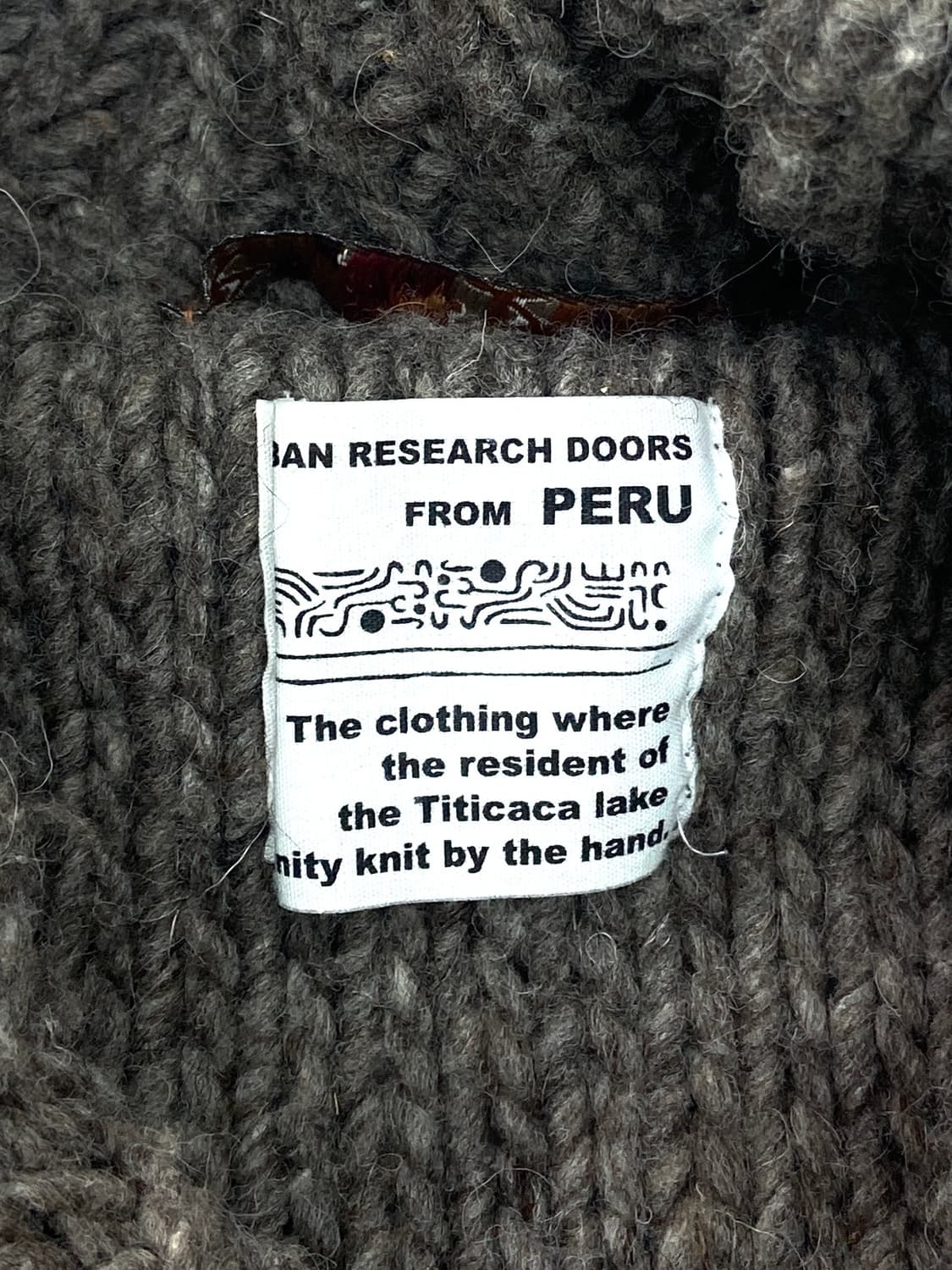 Urban research doors PERU knit vest 상품이미지4
