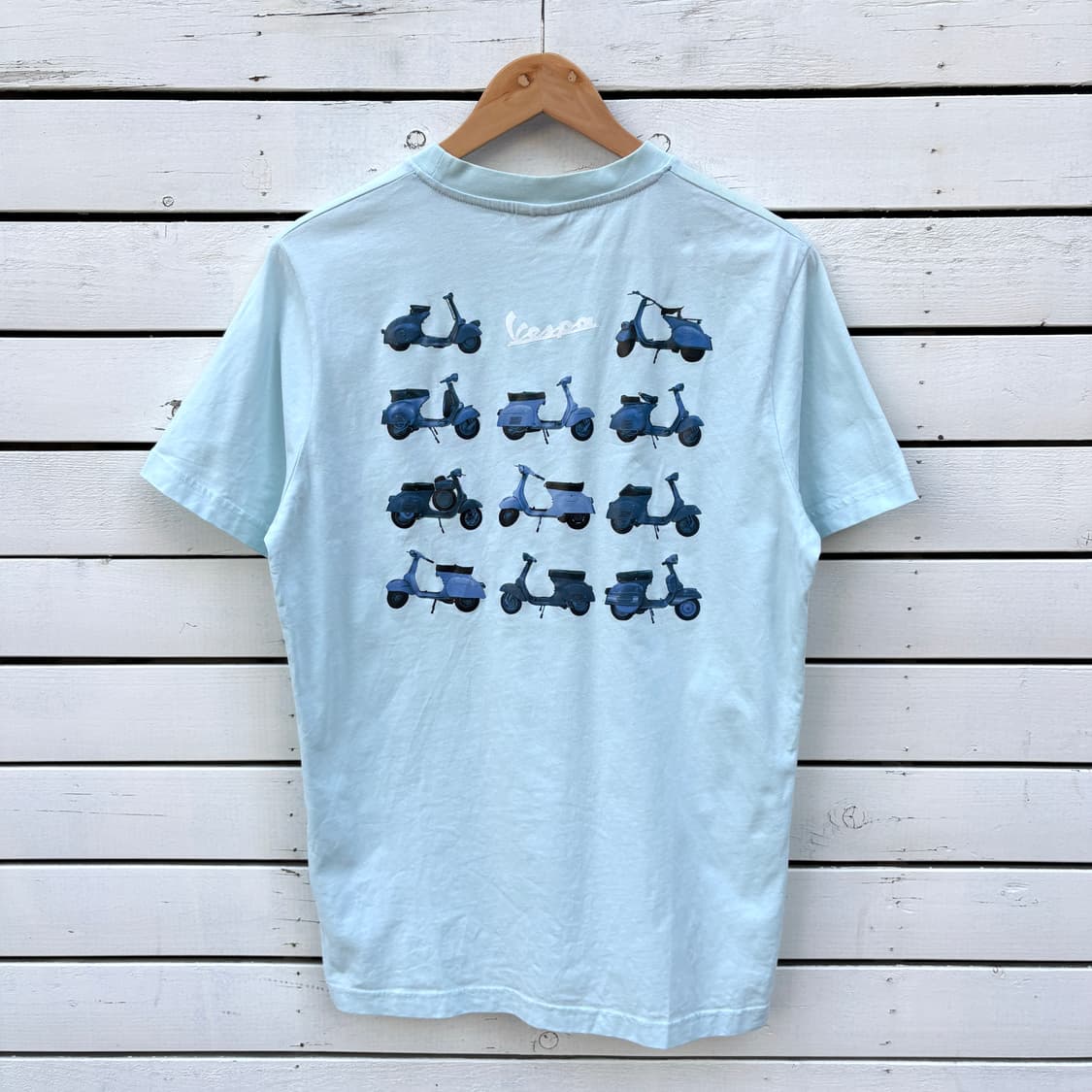 Vespa 빈티지 베스파 반팔 티셔츠 상품이미지2