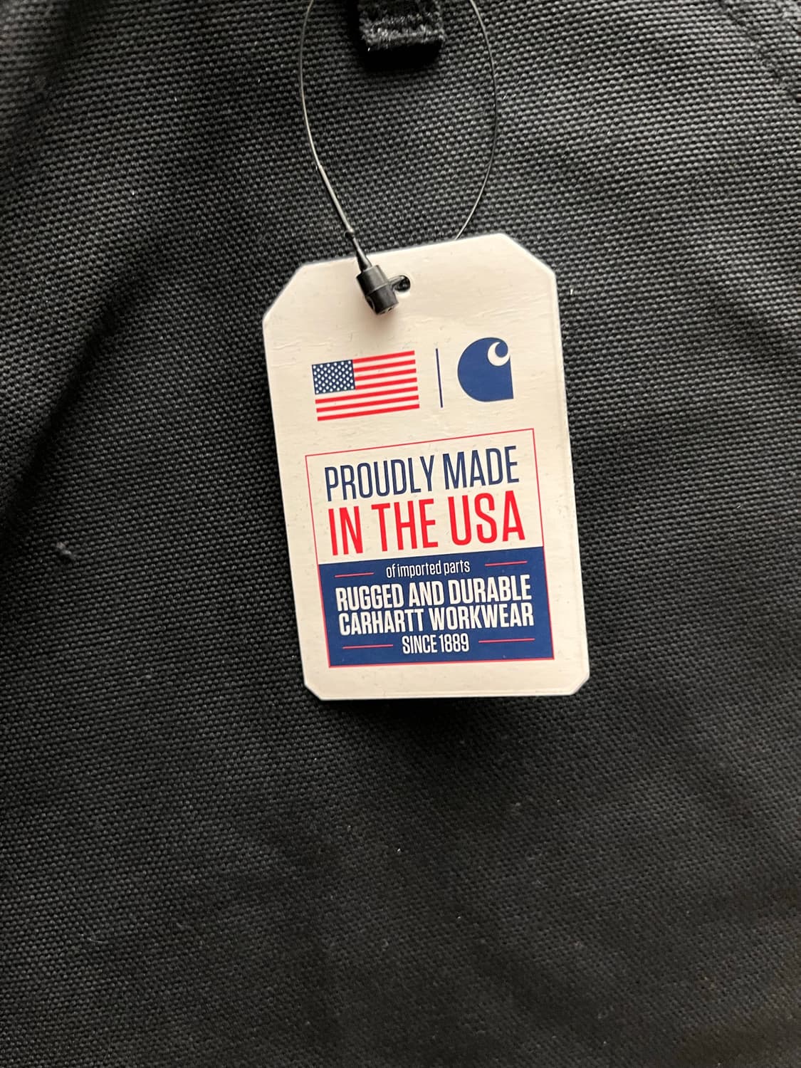 [새상품] 칼하트 B01 루즈핏 더블니 워크 팬츠 블랙 38x28 상품이미지4