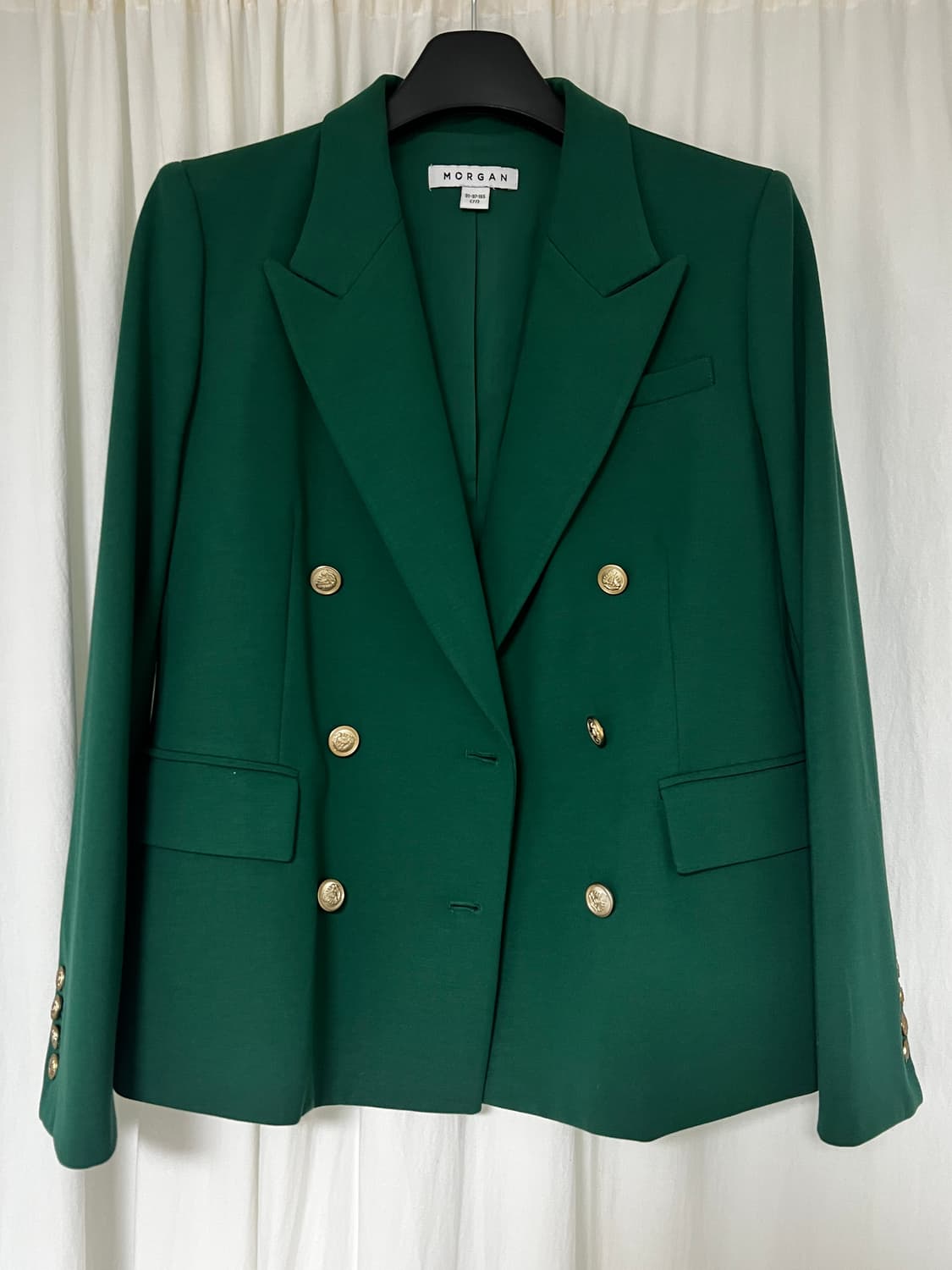 MORGAN 모르간 금장 더블버튼 블레이저 / 77사이즈 상품이미지2