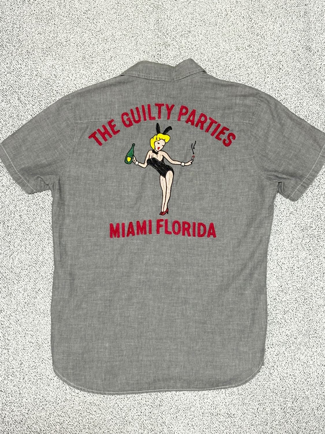 WACKO MARIA THE GUILTY PARTIES 샴브레이 워크 상품이미지2