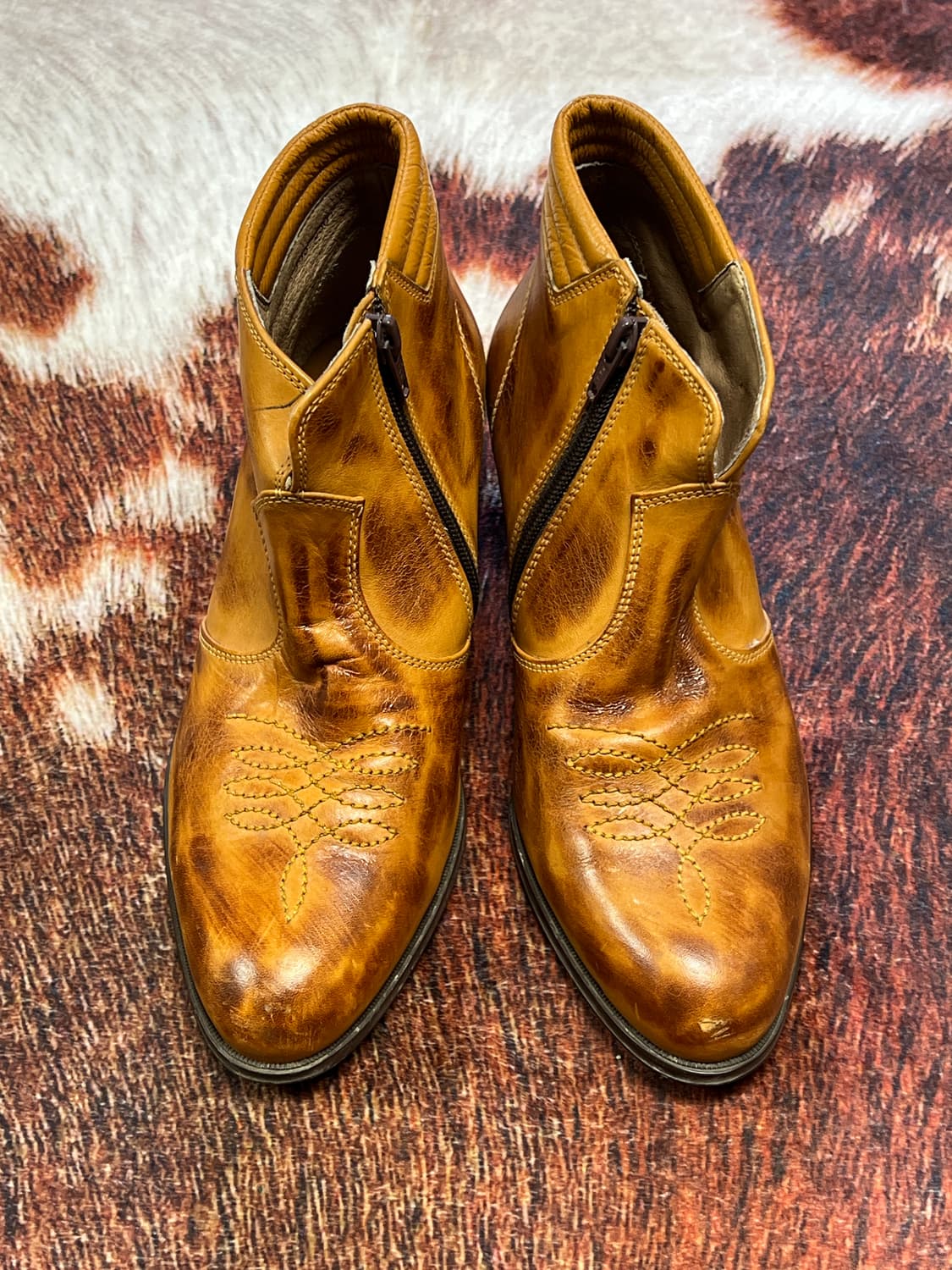 [250] 버팔로(Buffalo) 빈티지 웨스턴 앵클 부츠 상품이미지3